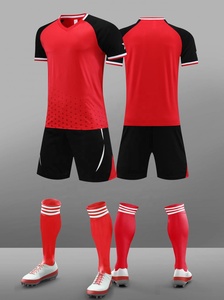 <span class=keywords><strong>Maillot</strong></span> de football personnalisé pour hommes avec coupe automatisée et broderie de flocage Vêtements de football - Product Image 6