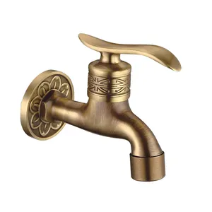 high quality brass outdoor faucet garden tap washing machine bibcock single use water tap free shipping