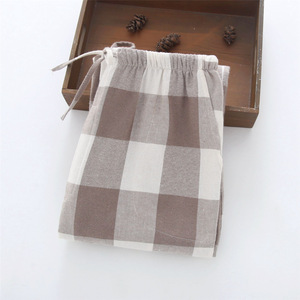 Pantaloni <span class=keywords><strong>Pigiama</strong></span> in Flanella da <span class=keywords><strong>Uomo</strong></span> Natalizi in Cotone Personalizzati <span class=keywords><strong>Pigiama</strong></span> <span class=keywords><strong>Uomo</strong></span> a Quadri Rosso e <span class=keywords><strong>Nero</strong></span> - Product Image 4