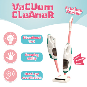 Jouets chanceux enfants jouets de nettoyage <span class=keywords><strong>aspirateur</strong></span> pour faire semblant de jouer jouets de nettoyage électrique pour le plaisir à la maison - Product Image 4