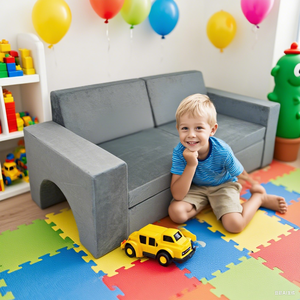 Funda de sofá de juego personalizada de fábrica, 8 piezas, sofá de juego para niños DIY para niños - Product Image 1