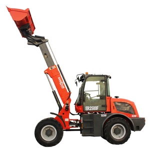 Chargeuse frontale articulée miniature de 2,5 tonnes ER2500F certifiée CE EPA Tier 4 pour l'agriculture et la construction - Product Image 3