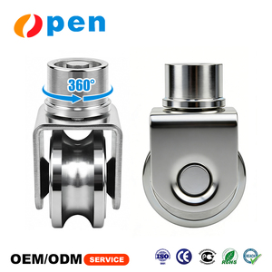 <span class=keywords><strong>Kit</strong></span> de quincaillerie pour roulettes de portail coulissant à 360 degrés, roulettes de portail/rouleaux de <span class=keywords><strong>porte</strong></span> à rainures en U/V/Y - Product Image 1