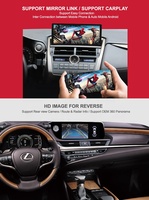 YZG 4G SIM 8 Core HeadUnit Android Gps Navigation Écran HD Interface miroir pour Lexus Rx350 Rx 330 350 2016 2017 2018 2019 RHD