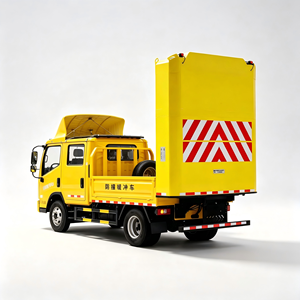 FOTON Factory Direct Supply TMA Truck Mounted Attenuator 80K Crash Cushion Anti-collision Buffer Vehicle with Warning Light - Product Image 1