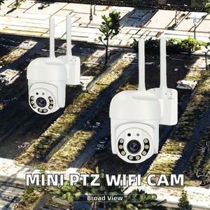 Cámara de Vigilancia Exterior con Conexión a Red Doméstica, Monitoreo por Cable, WiFi, Control Remoto por Teléfono Móvil, Intercomunicador por Voz - Product Image 4