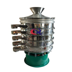 Dahan Industrial <b>Rotary</b> Vibrating Sieve Multi Layer Screening <b>Machine</b> for Food Processing 110V Powder Sand and Small Particles - Product Image 1