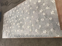 Type de marbre Dosseret 3d Relief Motif Mosaïque Mur Blanc Pvc Mosaïque Autocollant Carreaux pour Mur