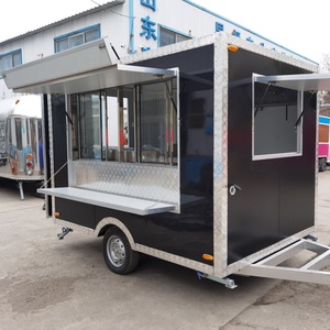 รถลากอาหารแบบพกพาเป็นมิตรต่อสิ่งแวดล้อมรถลากสำหรับขายอาหารพิซซ่ามาตรฐานสูง - Product Image 3