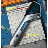Pointeur laser IPG portable DIY 900-1100nm à source de pompe, longue portée, pour élimination d'obstacles, en alliage d'aluminium