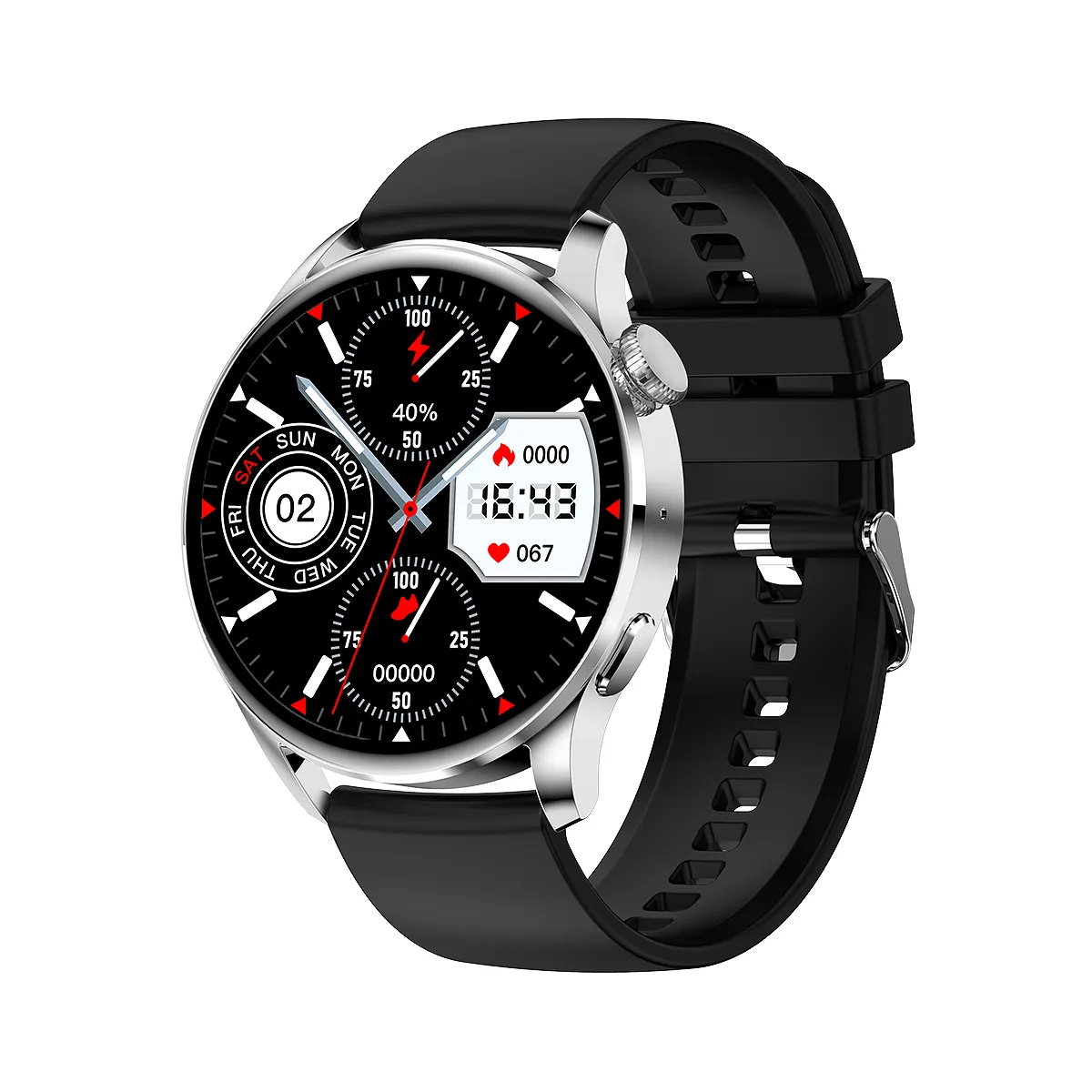 2023 New Arrival GW69 Smart Watch BT Calling NFC AI Voice Assistant IP68 Waterproof Fitness Sport Tracker Smartwatch