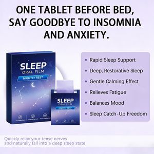 <span class=keywords><strong>Film</strong></span> Oral Larut untuk Tidur, Relaksasi Alami, Membantu Mengatasi Insomnia Sesekali, Portabel, Grosir, OEM, Label Pribadi - Product Image 2