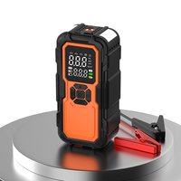 Gonfleur de pneus EH22C avec démarreur de secours pour camion/moto, alimentation de secours, pompe à air numérique anti-étincelles à arrêt automatique