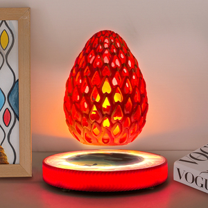 Lampe à œuf magnétique à lévitation RGB HCNT, décoration artistique 360° ° Lampe créative rotative en forme d'œuf de dragon flottant pour la décoration intérieure - Product Image 4