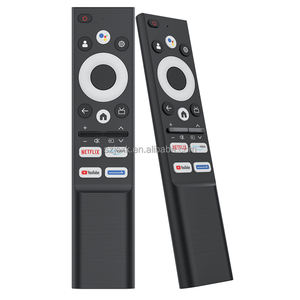 Télécommande vocale en plastique à 22 touches, 161 mm, 46 g, avec <span class=keywords><strong>Netflix</strong></span>/Youtube pour téléviseur, projecteur, home cinéma - Product Image 2