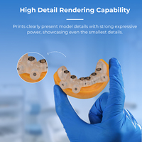YIDIMU Produsen Guangdong Resin Poliuretan Cair untuk Panduan Bedah Gigi, Fotopolimer 3D UV Curing Transparan 1kg LCD