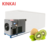 Goedkope warmtepomp 300-2400kg gember knoflook chili houten dehydrator fruit groente droogrek roestvrij staal energiebesparend