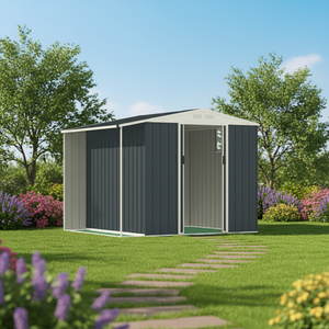 <span class=keywords><strong>Abri</strong></span> de rangement pour <span class=keywords><strong>vélos</strong></span> EG0806, <span class=keywords><strong>abri</strong></span> de jardin en métal, <span class=keywords><strong>abri</strong></span> de vélo extérieur en métal - Product Image 1