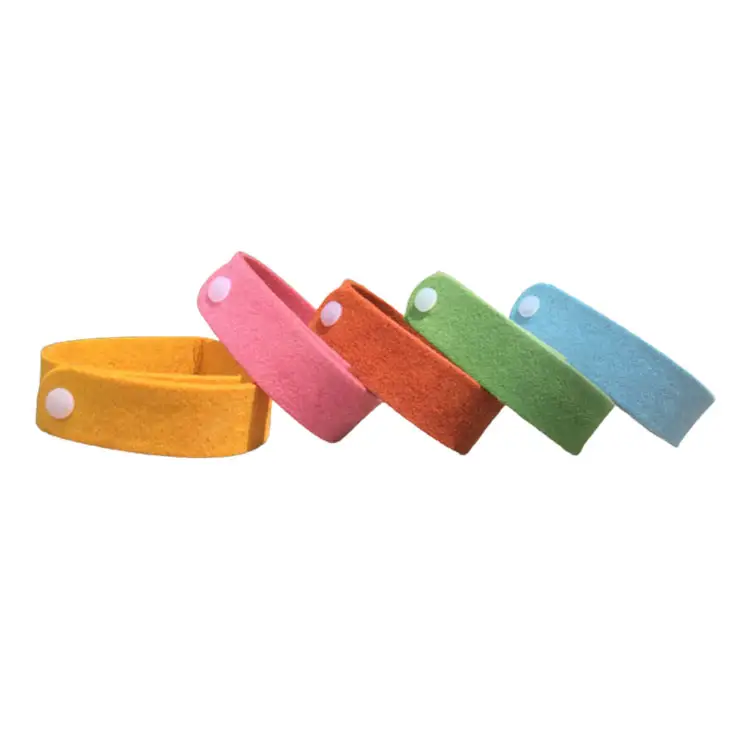 Microfiber Bracelet Mosquito Coil Hand Strap Adult Child Baby Anti-mosquito Repellent Buckle