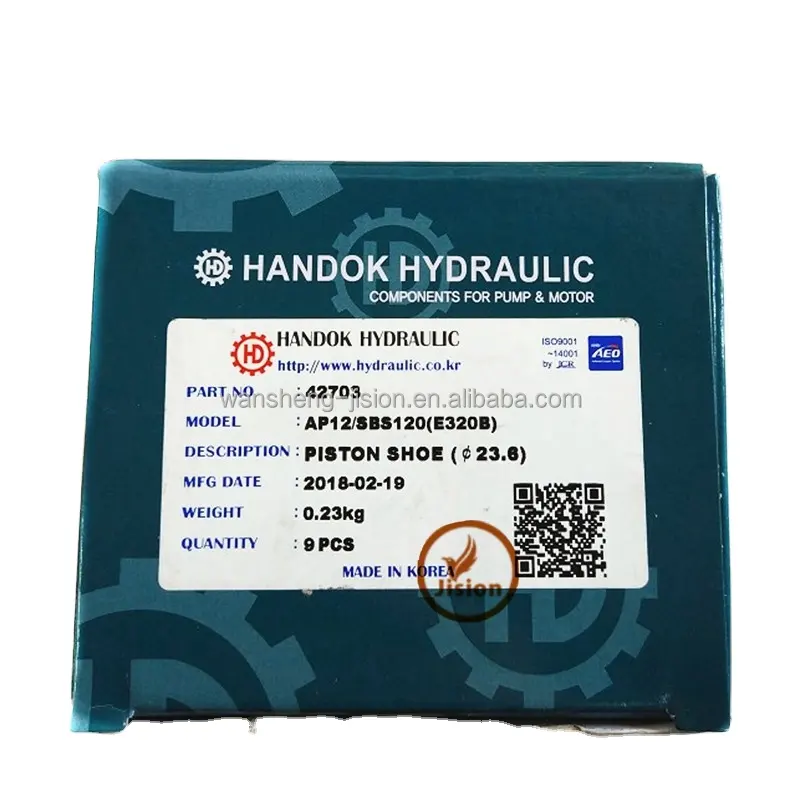 SBS120 HANDOK Parti E320C Pistone Idraulico Scarpa Per Escavatore Pompa Idraulica Parti