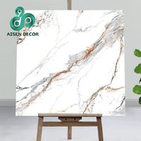 Autocollant auto-adhésif en vinyle pour carrelage de salle de bains et de cuisine, taille de 60cm x 60cm