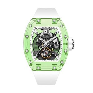 Durable mechanical <b>wristwatch</b> crafted for 5ATM waterproof performance with mineral crystal dial protection - Product Image 2
