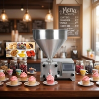 Nouvelle machine à garnir les croissants avec injecteur de pâte pour garnitures aux fruits et aux œufs, contrôlée par PLC
