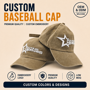 Plain 6 Panel Soft Crown Baseball Cap Custom Embroidery Logo <b>Low</b> MOQ OEM Essential Basic <b>Wardrobe</b> Solid Color Apparel Pieces - Product Image 1