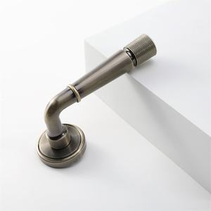 Manija de puerta de palanca de bronce antiguo brillante europeo Maxery, juego de cerradura de manija de puerta de zinc de lujo Vintage para herrajes de puerta Interior - Product Image 4