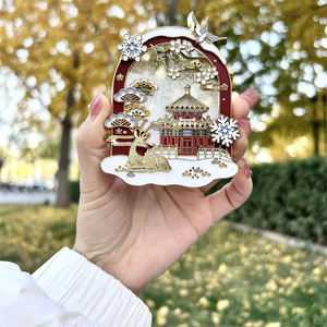 Fournisseur de souvenirs de réfrigérateur personnalisés en alliage métallique gravé, durable, à motif personnalisé, forme sur mesure, étanche et écologique - Product Image 6