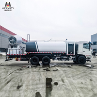 HEAVSTY Nouveau Camion Automatique Diesel Robuste à Contrôle de Poussière, Réservoir en Acier au Carbone de 5 mm pour Cummins, Modèle CLW5250TDYYT6