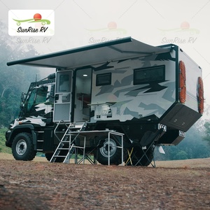 SUNRISE Rv hors réseau Camper Expédition <span class=keywords><strong>Camion</strong></span> Camper Camping-car Camper RV pod avec toilette et cuisine à vendre - Product Image 4