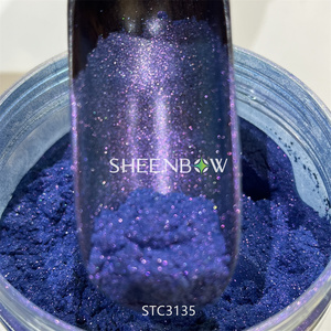 Sheenbow STC serie cosmetici ricolori in Mica perlea scintillante perlescente duocromo ombretto in polvere - Product Image 4