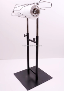 RH-RBD-FW 420*330*920Mm Chất Lượng Cao Túi Dispenser Đứng Cửa Hàng Tạp Hóa Sàn Vòng Kim Loại Hiển Thị Đứng Cuộn Túi Chủ Sở Hữu - Product Image 3