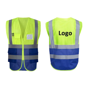 Vêtements de sécurité réfléchissants imperméables en polyester tricoté de haute visibilité, classe 2 ANSI, classe 3 EN ISO 20471, 120 g/m², vente en gros - Product Image 1