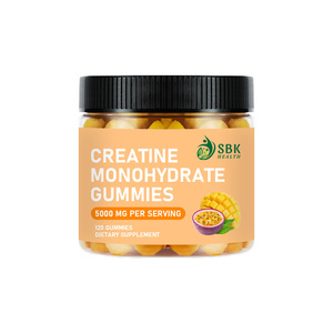 Top Seller 5000mg Creatine Monohydrate Sugar Free Muscle Recovery Gummies Vegan Creatine Gummies Improve Muscle Quality - Product Image 1