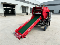 Enrouleuse de balles rondes à moteur diesel mini 15-22 CV, faible bruit, pour ensilage agricole, automatique, haute efficacité, usage intensif