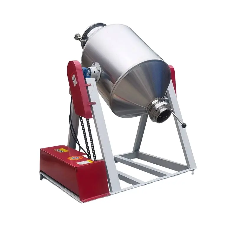 Partículas de polvo DrumMixer de acero inoxidable Máquina mezcladora de café en polvo mezclador de polvo seco