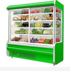 Stand סופרמרקט הקמעונאי לשתות משקאות זכוכית דלת תצוגת מקרר קריר מקפיאים מקרר ראווה מקרי ארון - Product Image 6