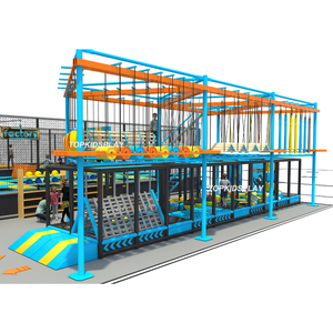 Trò Chơi Mở Rộng Mới Cho Trẻ Em Ninja Sân Chơi Trong Nhà Dây Thừng Trong Nhà Sân Chơi Để Bán - Product Image 3