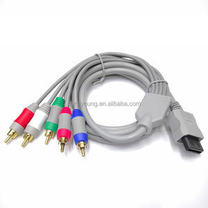 <span class=keywords><strong>Cable</strong></span> AV de audio y vídeo HDTV de 6 pies chapado en oro para <span class=keywords><strong>Wii</strong></span> U <span class=keywords><strong>Wii</strong></span> RCA <span class=keywords><strong>Cable</strong></span> de componente de audio y vídeo Ypbpr 1,8 m de alta definición 480p - Product Image 5