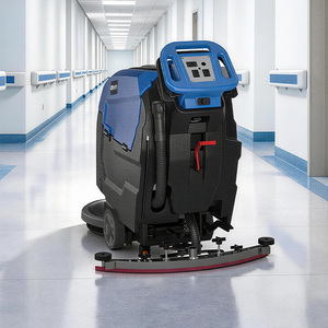 Nouvelle autolaveuse commerciale autotractée haute performance pour carrelage céramique, grande batterie, réservoir de solution 55L, certifiée CE - Product Image 1