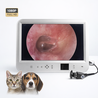 Système de caméra endoscopique vétérinaire mobile avec écran LCD intégré pour usage en clinique vétérinaire pour petits animaux, compatible avec l'endoscope rigide