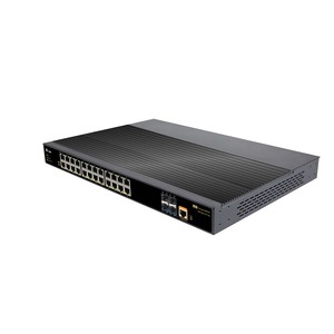 10G Uplink Managed Industrial Ethernet Switch 24 RJ45 +<strong>4</strong> Uplink Port and 1 Console Port <strong>Network</strong> Switches for CCTV <strong>IP</strong> <strong>Camera</strong> - Product Image 3