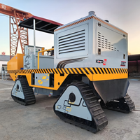 Professional Machinery For Community Sidewalk Works Slipform Kerb Paver