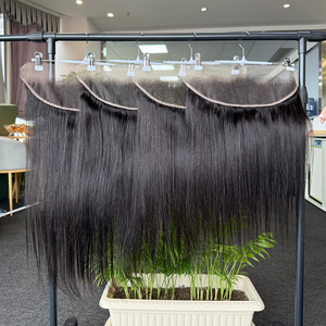 Cabello Humano Virgen Remy Vietnamita 100% de Alta Calidad, Liso, 20 Pulgadas, Cierre Frontal de Encaje 13x4 - Product Image 2