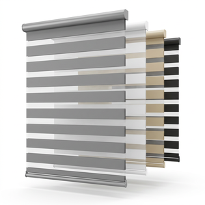 Persianas Zebra Antiestáticas y Antipolvo, Fáciles de Mantener, Persianas Enrollables Personalizadas para Día y Noche, para Alquiler de Apartamentos en Estados Unidos - Product Image 1
