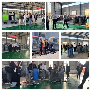 Véhicule de nettoyage de <span class=keywords><strong>sol</strong></span> autopropulsé électrique, balayeuse-laveuse pour marbre, béton, carrelage spécifique - Product Image 5