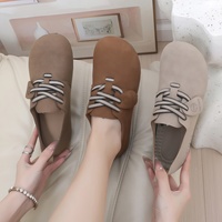 Nouvelle Collection Printemps 2025 – Chaussures Décontractées Femme en Gros, Semelle Souple Antidérapante, Mocassins Couleur Unie Respirants Synthétiques Polyvalents