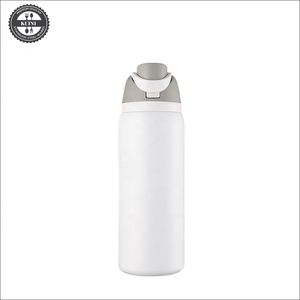 Bouteille d'eau isotherme en acier inoxydable avec paille, bouteille d'eau <span class=keywords><strong>de</strong></span> sport sans BPA, idéale pour les voyages - Product Image 2
